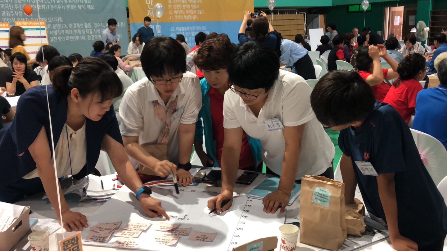 안산시 사동, ‘주민 300인 원탁회의’ 성황리 추진