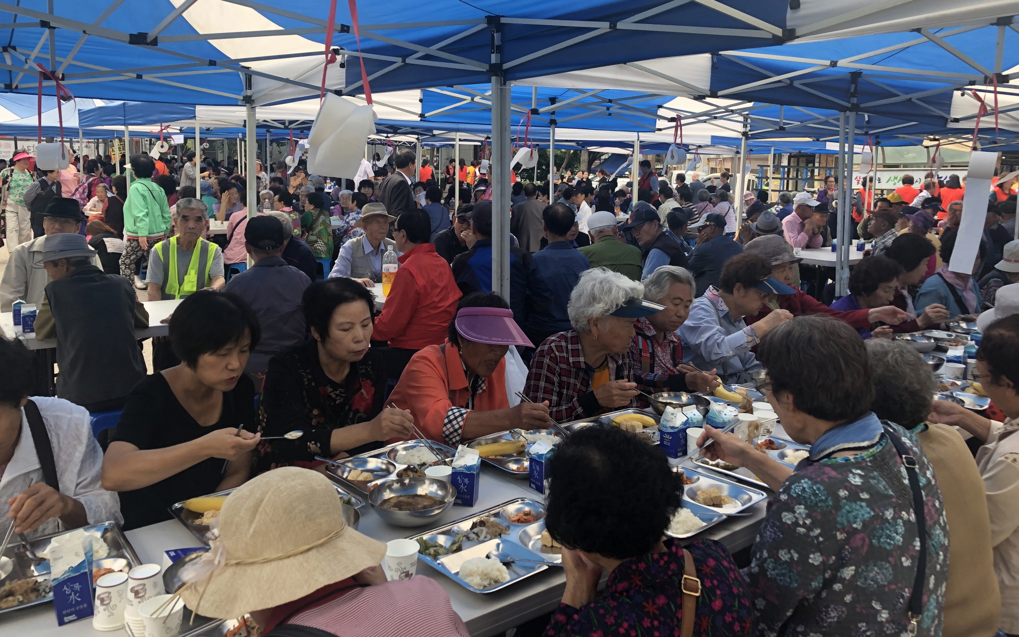 본오2동 어르신 孝잔치 개최