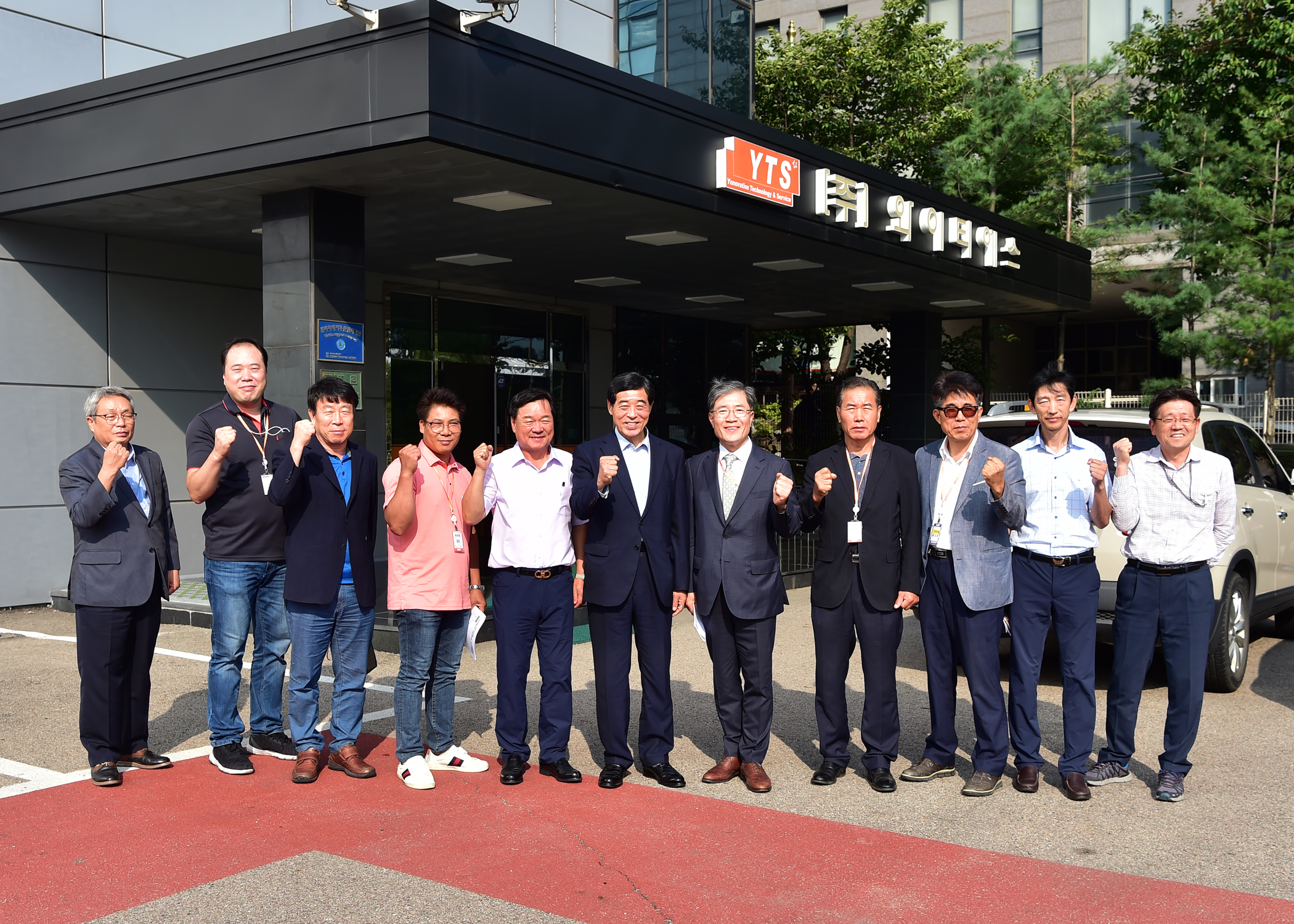 윤화섭 시장, 기업인 소통 이어가…‘안산테콤단지’ 방문