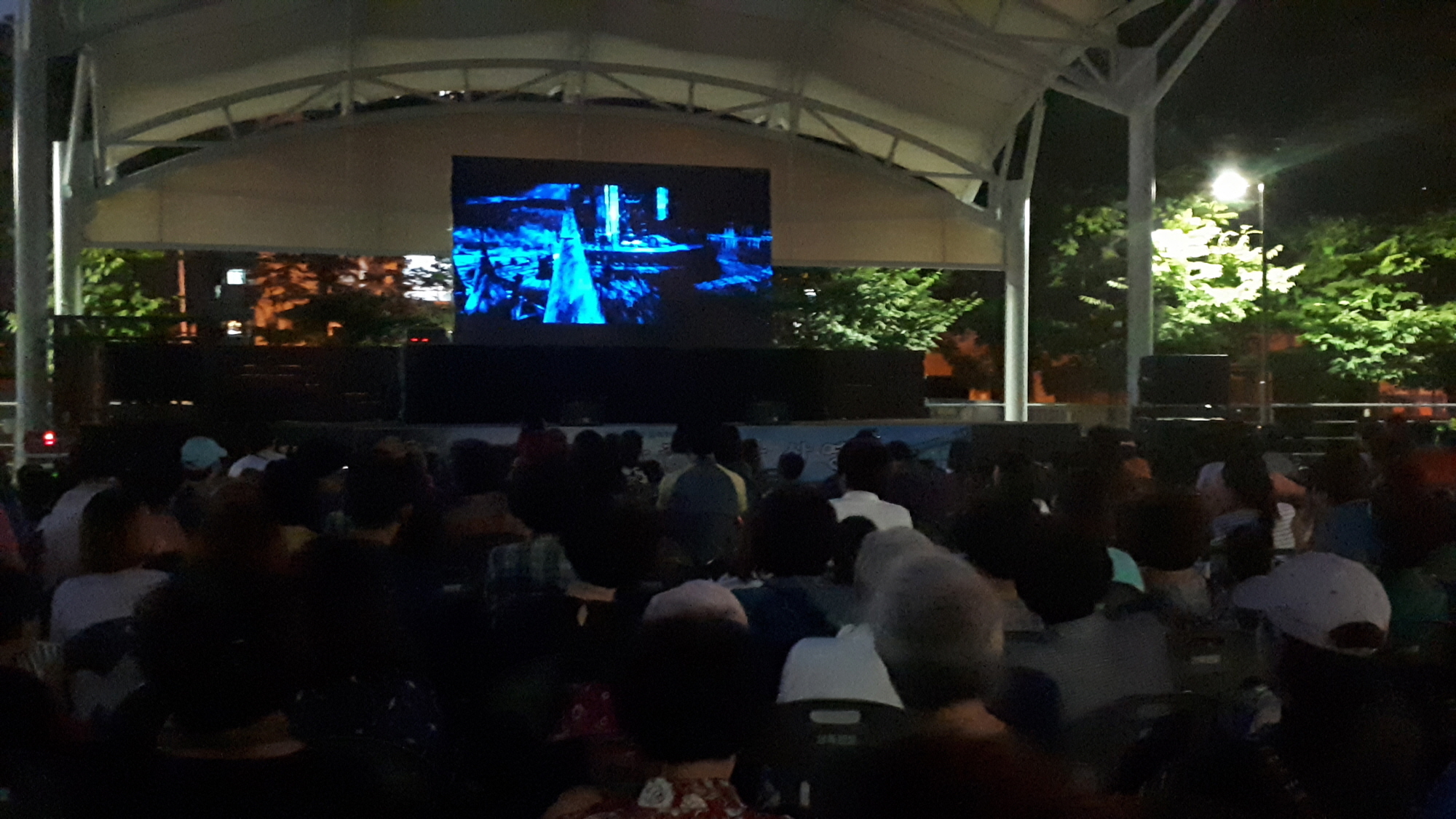 본오1동 ‘여름밤 가족영화 상영’ 성황리 마쳐