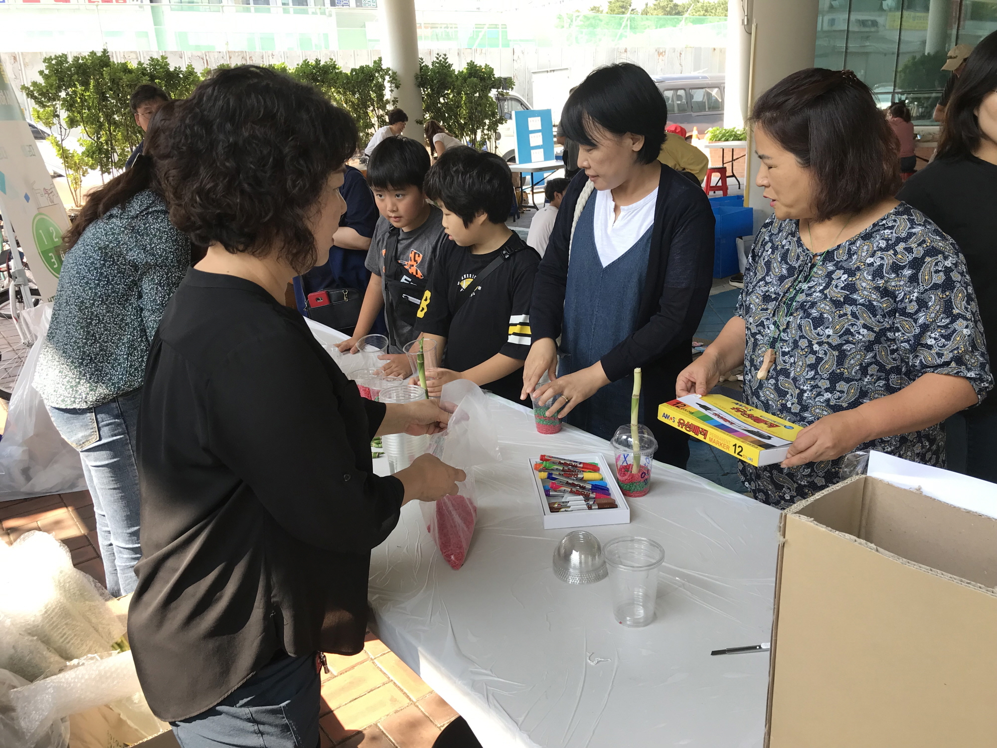 초지동 마을계획실천단, 아나바다 나눔장터 개최