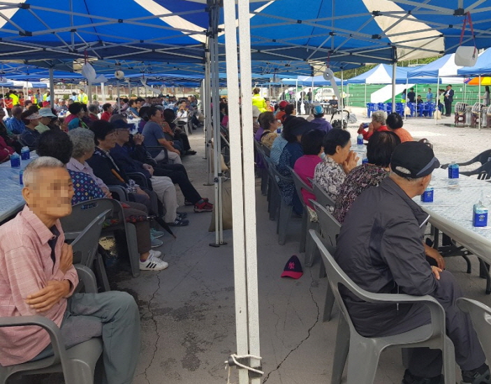 월피동, 경로잔치와 체육행사 성황리 마쳐