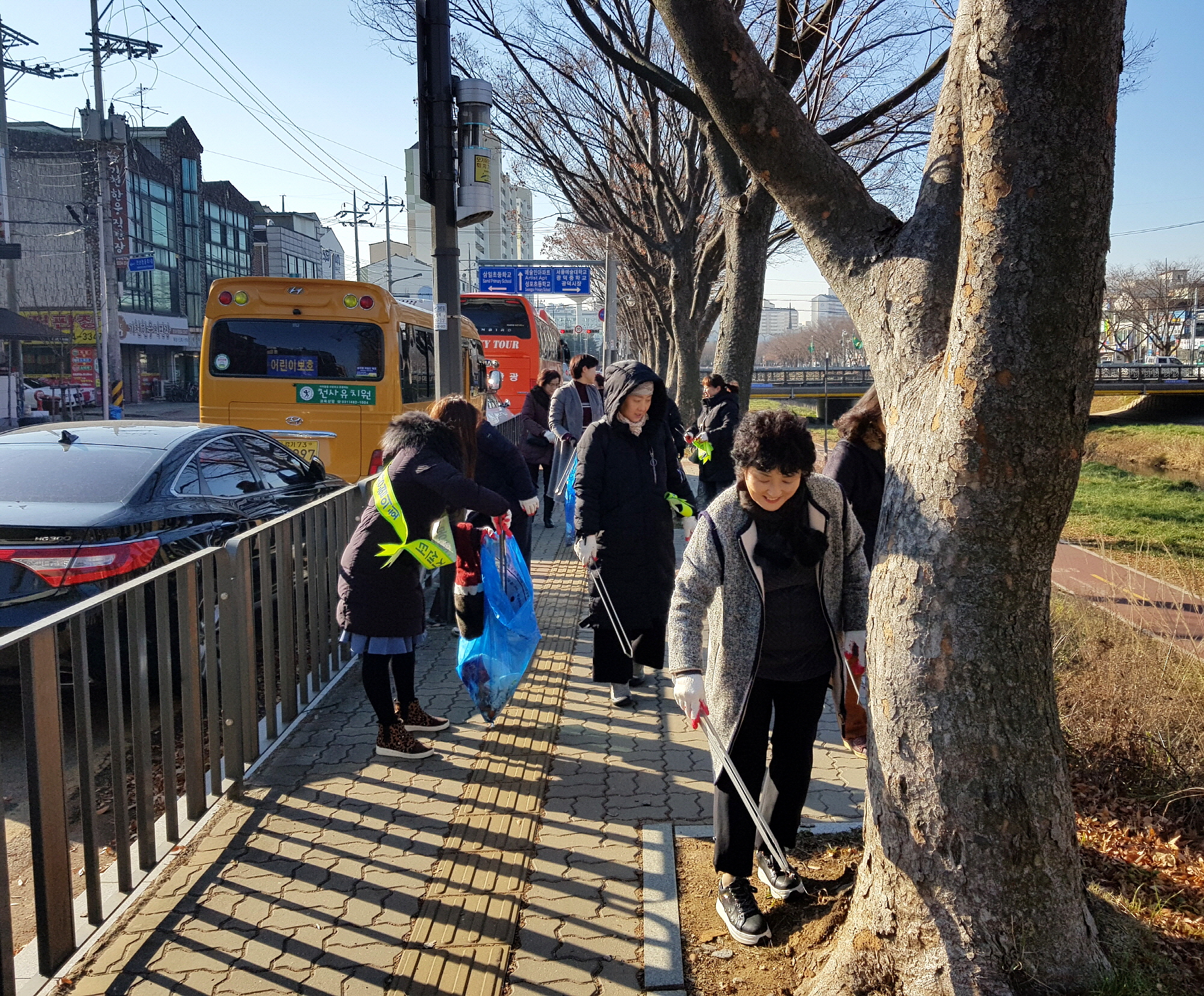 안산시 월피동, 주민과 함께하는 겨울철 국토대청결운동